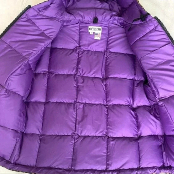 CONCEPTS Men’s GOOSE DOWN Puffer Hooded Jacket Leopard Print Size M - Picture 9 of 15